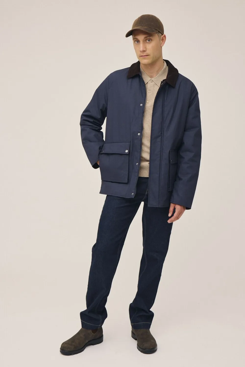 Magasin du Nord Collection Emerson 3 Coated jakke - GRS Night sky Discount