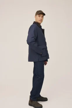 Magasin du Nord Collection Emerson 3 Coated jakke - GRS Night sky Discount