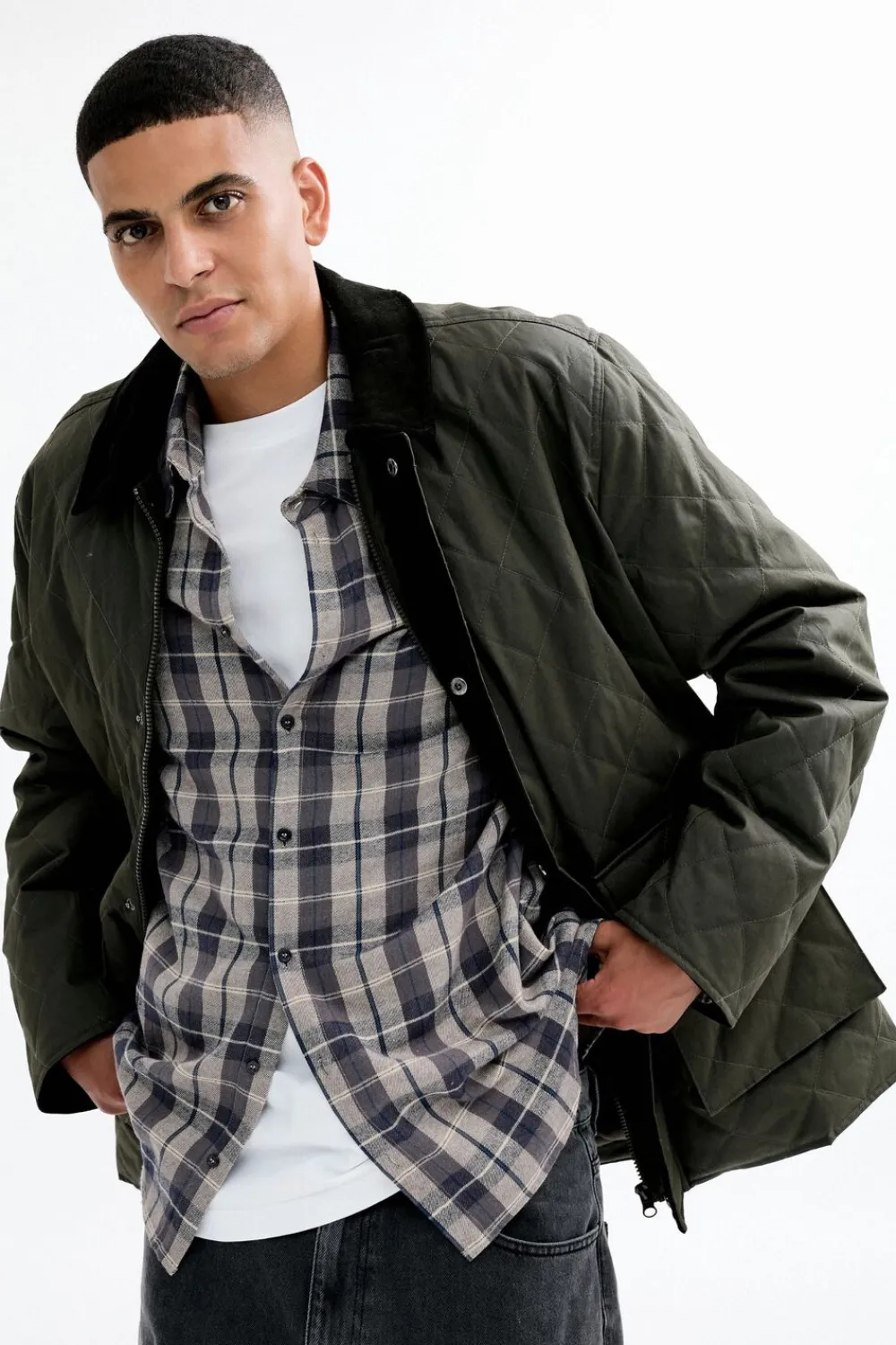 Emerson 4 Coated quiltet jakke - GRS>Magasin du Nord Collection Best