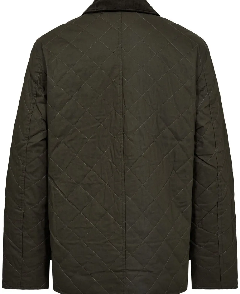Emerson 4 Coated quiltet jakke - GRS>Magasin du Nord Collection Best