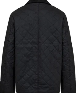 Magasin du Nord Collection Emerson 4 Coated quiltet jakke - GRS Black Best