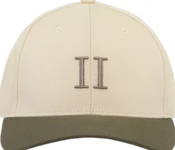 Les Deux Encore Contrast Suede Baseball Cap Ivory Outlet