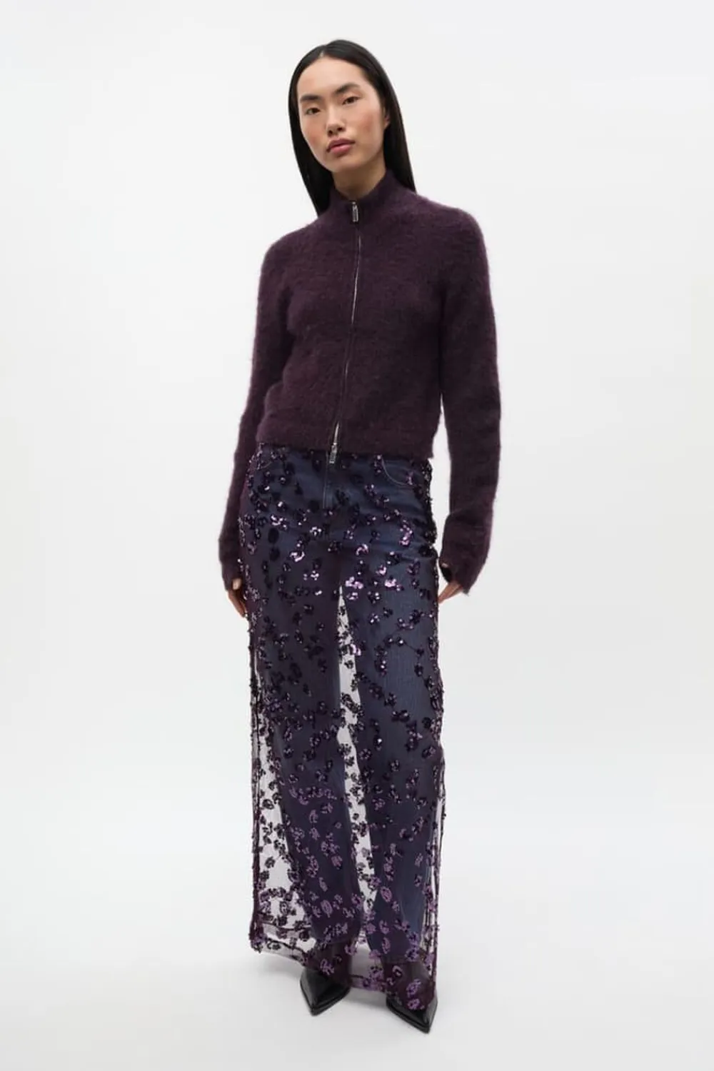 Envii ENISBERGA SKIRT 7299 Plum perfect Outlet