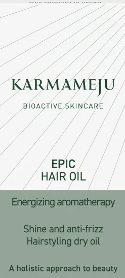 Karmameju Skincare EPIC hair oil