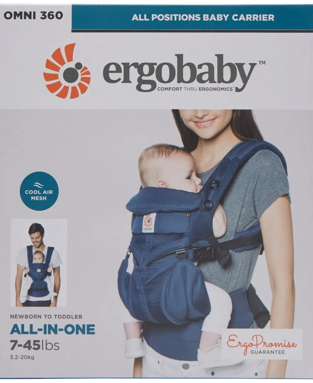 Omni 360 Cool Air Mesh Midnight Blue>Ergobaby