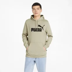 Puma Essentials Big Logo hættetrøje Brun Sale