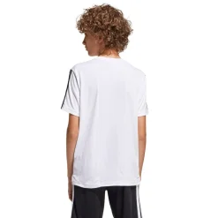 adidas Essentials 3-Stripes T-shirt Hvid Discount
