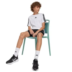 adidas Essentials 3-Stripes T-shirt Hvid Discount