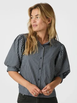 Dame Neo Noir Etta Stripe Shirt