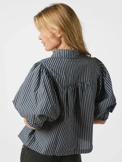 Dame Neo Noir Etta Stripe Shirt