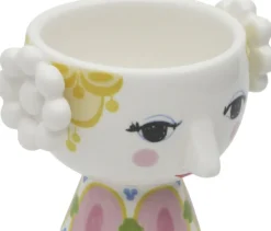 Eva Fyrfadsstage Ø6. 5 cm gul/lavendel 2 stk.><noscript><img width=