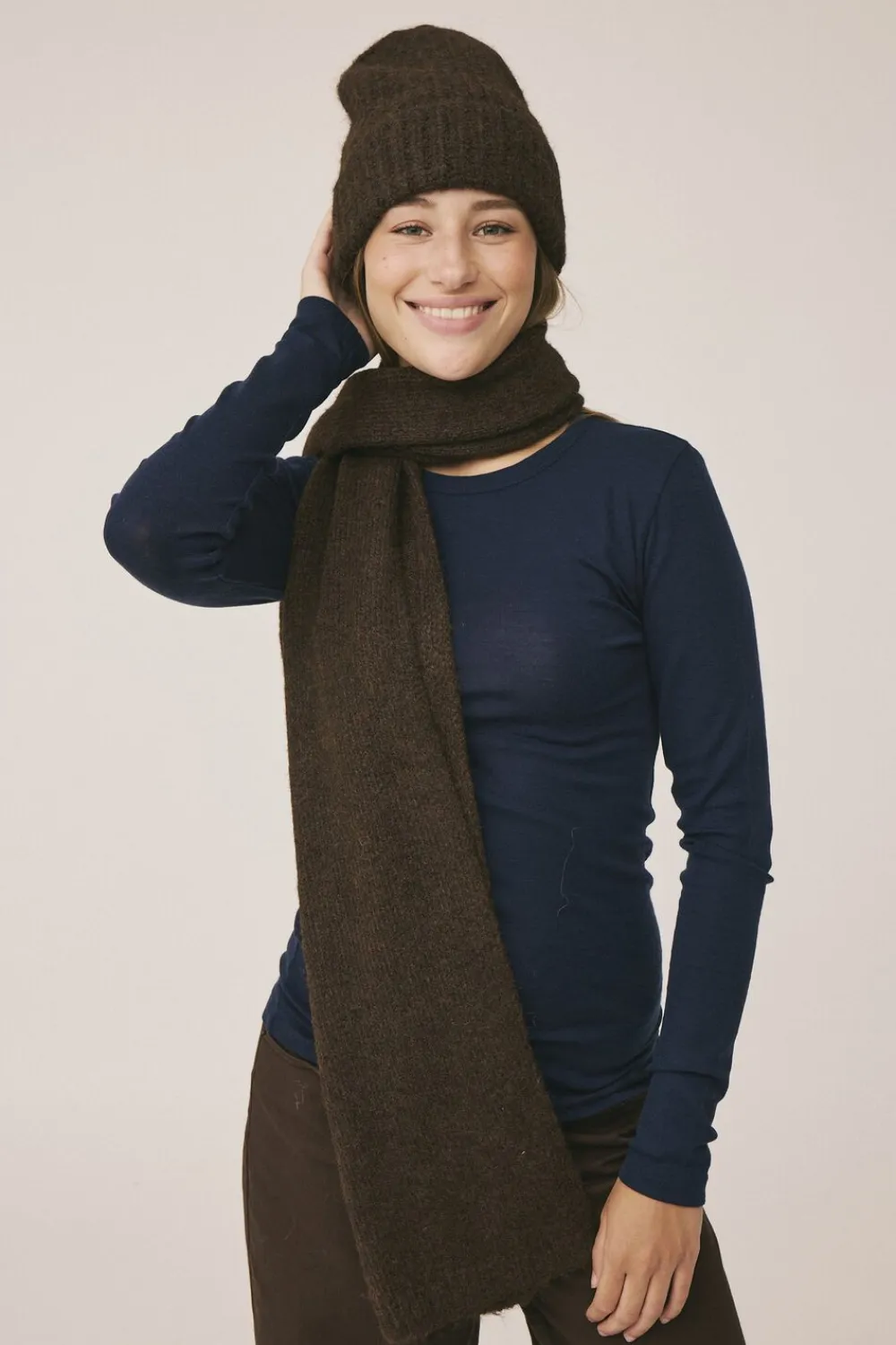 Magasin du Nord Collection Evelyn 6 GRS Hue Coffee bean New