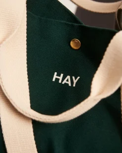 Hay Everyday Tote Bag-Medium-Dark green Online