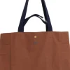 Dame Hay Everyday Tote Bag-Medium-Milk chocolate