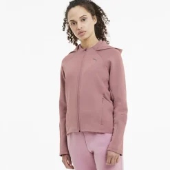 Puma Evostripe Full-zip Hættetrøje Pink Sale