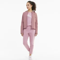 Puma Evostripe Full-zip Hættetrøje Pink Sale