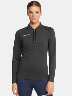 Craft Extend Half Zip Trænings Trøje Grå Hot