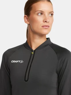 Craft Extend Half Zip Trænings Trøje Grå Hot