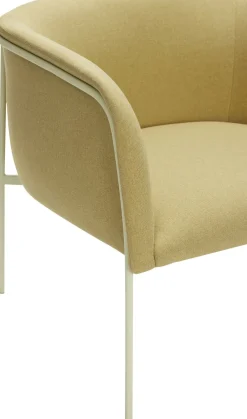 Hübsch Eyrie Lounge Chair Yellow Clearance