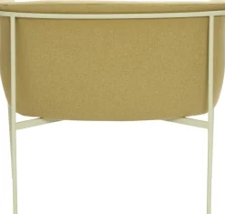 Hübsch Eyrie Lounge Chair Yellow Clearance