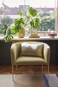 Hübsch Eyrie Lounge Chair Yellow Clearance