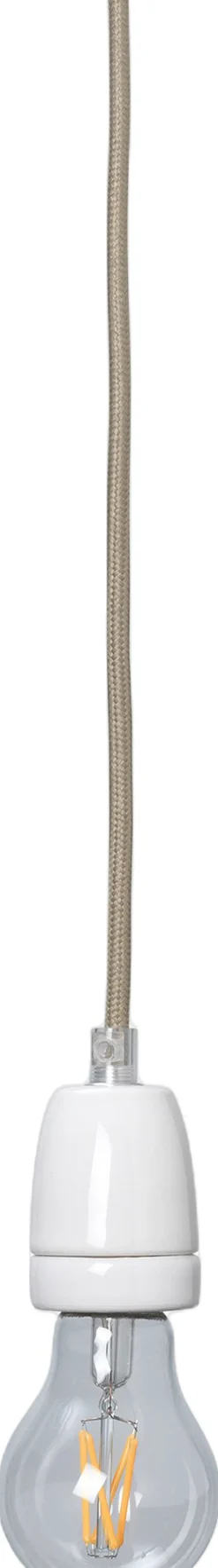 Fabric cord set ceramic socket 4m - Pendant>Ferm Living New