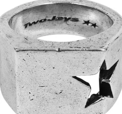 TwoJeys Falling Star Ring 3. silver Sale