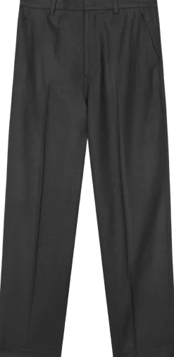 Mads Nørgaard - Copenhagen Fancy Wool Henry Pants Sort Best