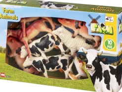 FARM DYR I BOX 10 DELE>Legetøj Best