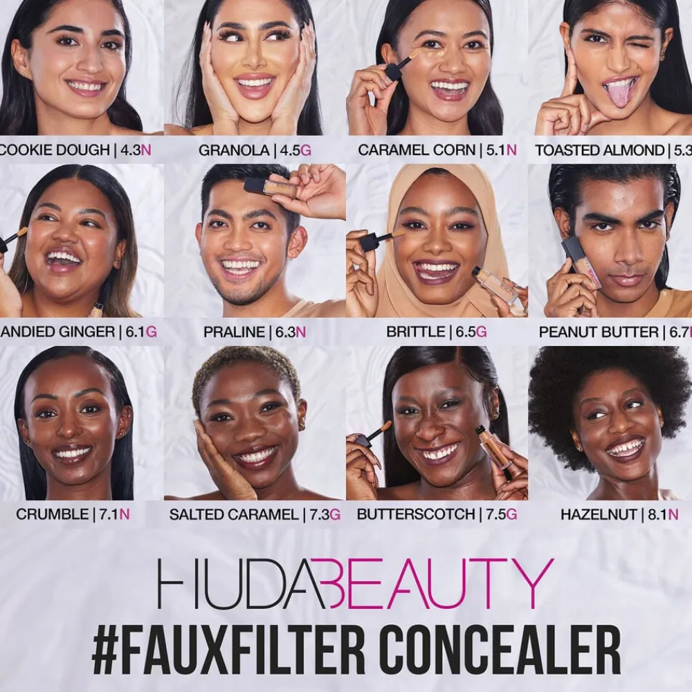 #FAUXFILTER Luminous Matte Liquid Concealer>Huda Beauty New