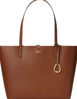 Faux-Leather Reversible Tote><noscript><img width=