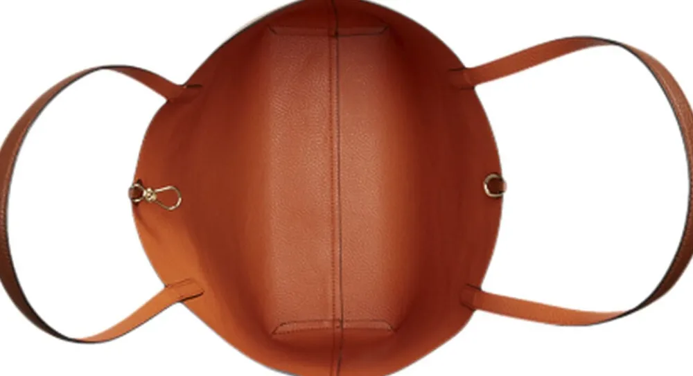 Faux-Leather Reversible Tote>Lauren Ralph Lauren Outlet