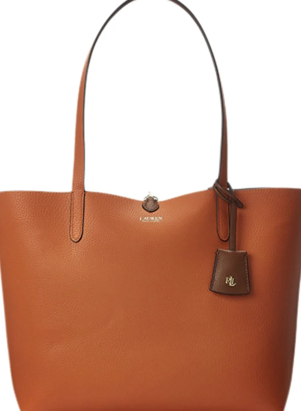 Faux-Leather Reversible Tote>Lauren Ralph Lauren Outlet