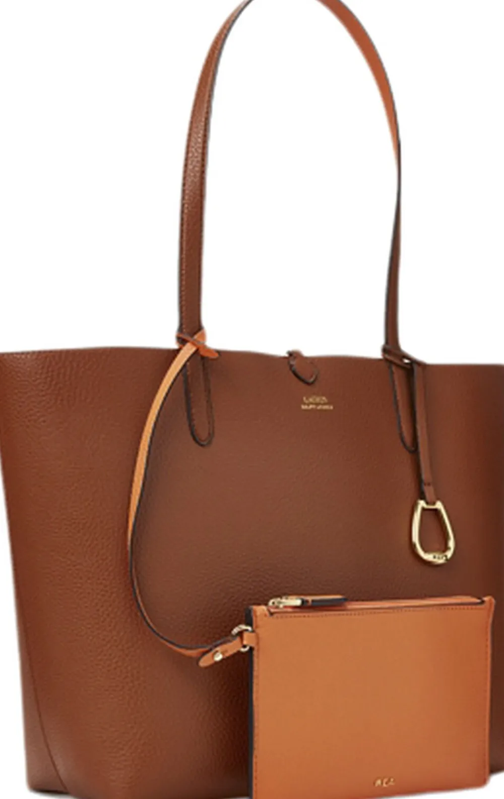 Faux-Leather Reversible Tote>Lauren Ralph Lauren Outlet