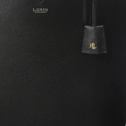 Lauren Ralph Lauren Faux-Leather Reversible Tote Black/taupe Discount