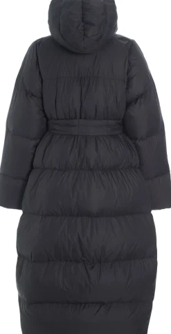 Dame Bitte Kai Rand Feather down dunjakke med bælte