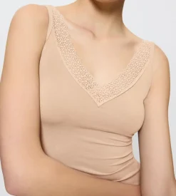 Triumph Feel of Modal Tank Top Creamy dream Best