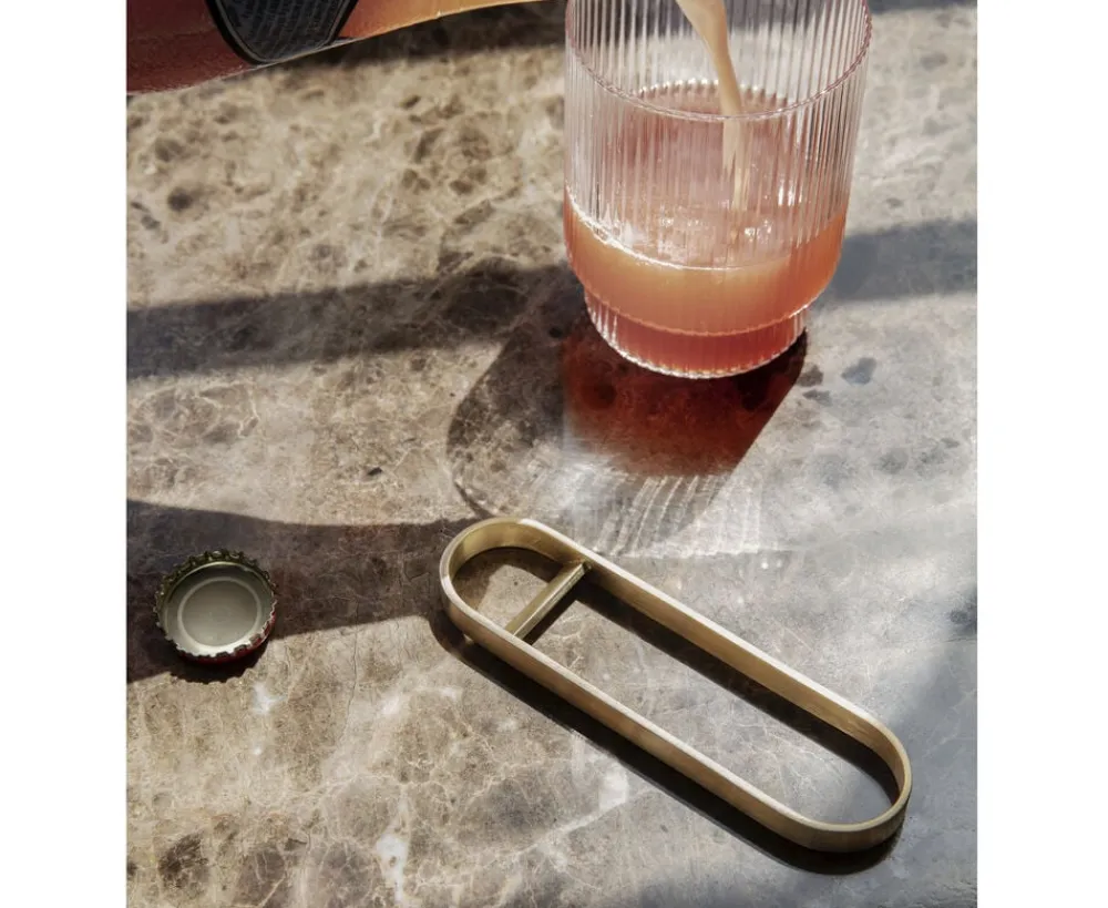 Ferm Living Fein Bottle Opener - Brass Best