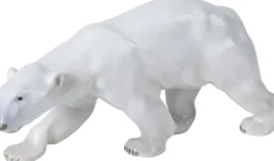 Figurine Isbjørn, gående 14 cm>Royal Copenhagen Online