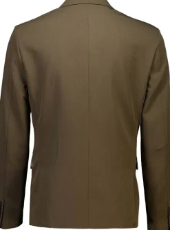 Lindbergh Fine twill stretch suit Deep brown Online
