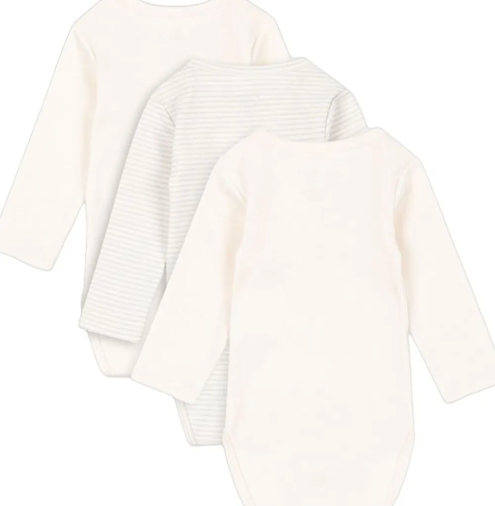 Børn Fanga Fontana FIO STRIPE 3 PACK LS BODY OCS