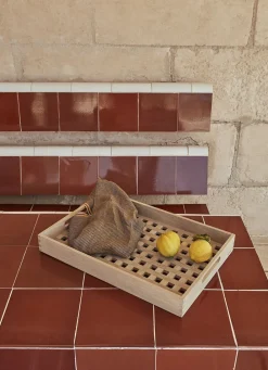 Skagerak Fionia Tray 52x36, Oak, 100%