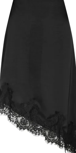 Neo Noir Fiora Lace Skirt Black Discount