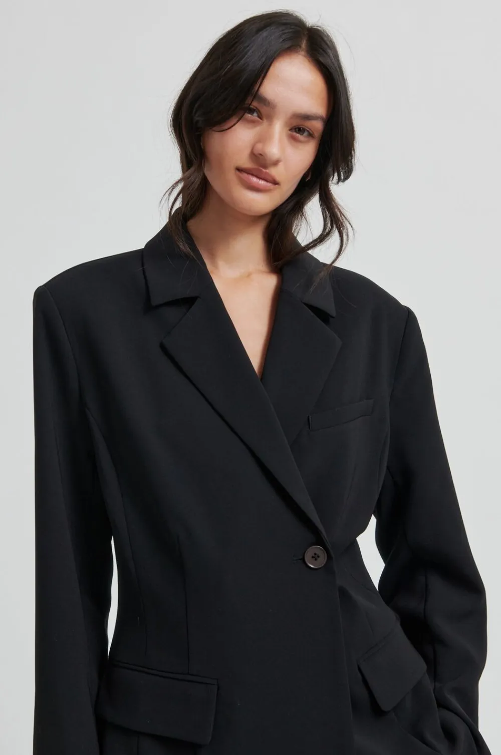 Second Female Fique Fitted Blazer Black Online