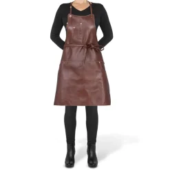 DutchDeluxes Five Pockets Apron, Slim Fit, Full Grain Leather Classic Bro