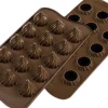 Silikomart FLAMME CHOKOLADEFORM