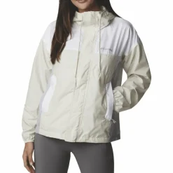Columbia Flash Challenger Windbreaker jakke Chalk, white, cirrus grey Online