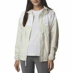 Columbia Flash Challenger Windbreaker jakke Chalk, white, cirrus grey Online