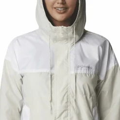 Columbia Flash Challenger Windbreaker jakke Chalk, white, cirrus grey Online