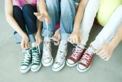 Dame Nøgle & Hælebar Flat sport lace